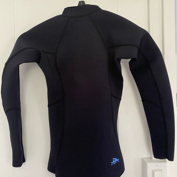 Like New Patagonia W's R1® Lite Yulex® Long-Sleeved Top Black Size 2 (XXS/XS) - Picture 3 of 3